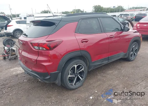 2021 Chevrolet Trailblazer Fwd Rs from USA, damaged, VIN KL79MTSL4MB072346